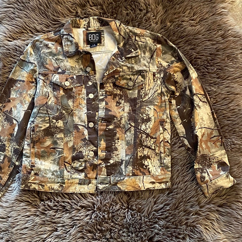 Camo Urban Outfitters Jacket